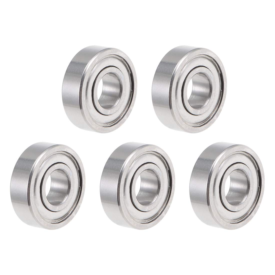 uxcell SR4ZZ Stainless Steel Ball Bearing 1/4-inchx5/8-inchx0.196